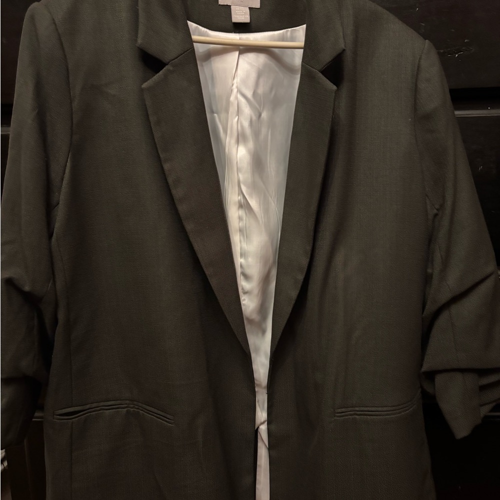 H&M Green Blazer